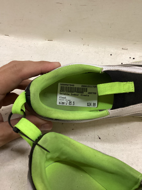 Vist Large View of Product Image Which is Used Goletto Soccer Indoor Shoes Green Junior 05.5