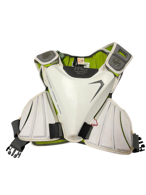 Vist Large View of Product Image Which is Used Maverik CHEST PIECE Lacrosse Rib Pads None LG