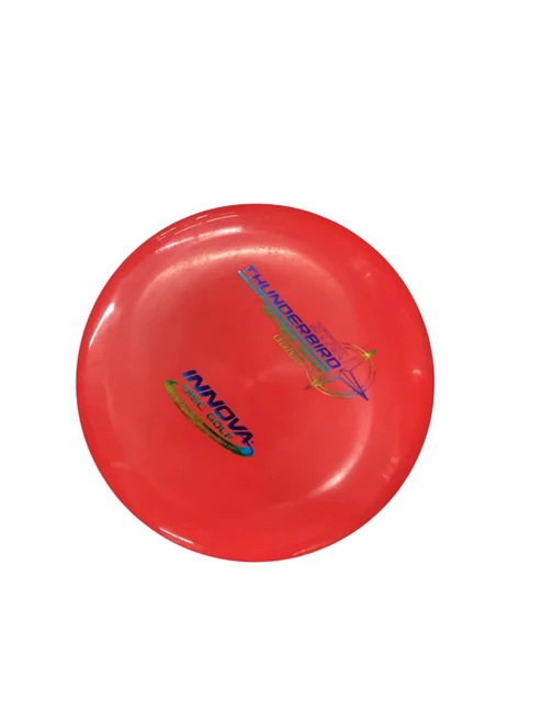 Vist Large View of Product Image Which is Used Innova STAR THUNDERBIRD Disc Golf Driver Red