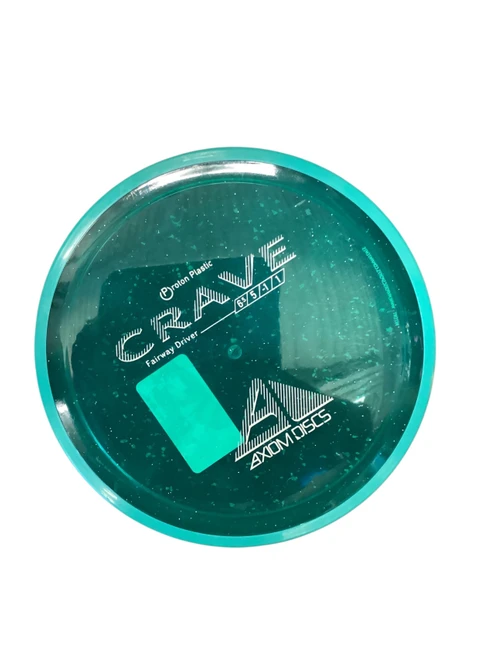 Vist Large View of Product Image Which is Used Axiom CRAVE Disc Golf Driver Green
