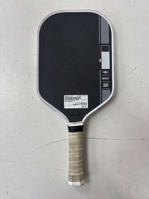 Vist Large View of Product Image Which is Used PERSEUS 4 Pickleball Racquet Black (NEW=$130)