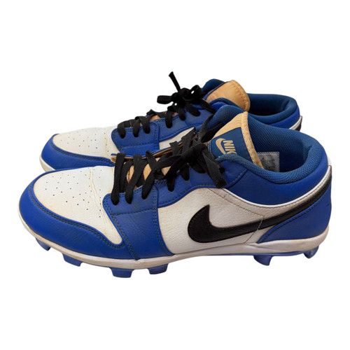 Vist Large View of Product Image Which is Used Nike AIR JORDAN 1 RETRO BB/SB Cleats White/Black/Royal Senior 12