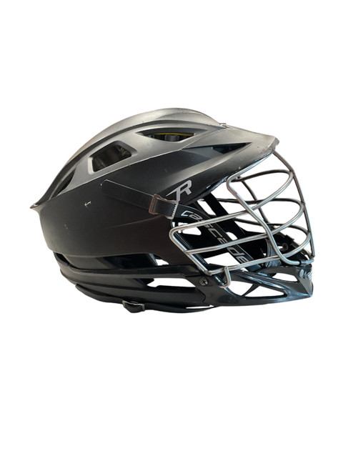 Vist Large View of Product Image Which is Used Cascade R MED Lacrosse Helmet Black MD