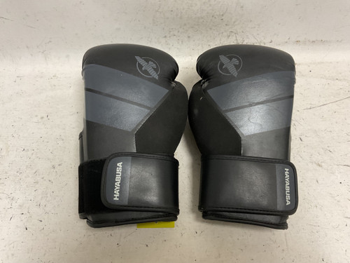 Vist Large View of Product Image Which is Used Hayabusa S4 Boxing Gloves Black Senior