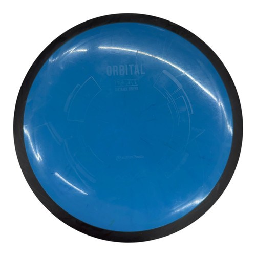 Vist Large View of Product Image Which is Used MVP NEUTRON ORBITAL Disc Golf Driver Royal Blue 172g