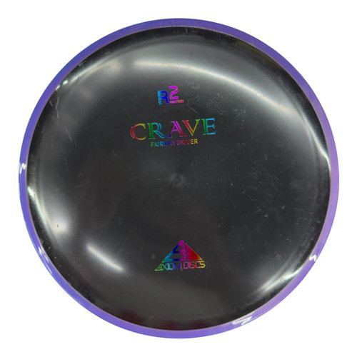 Vist Large View of Product Image Which is Used Axiom R2 NEUTRON CRAVE Disc Golf Driver Black 173g