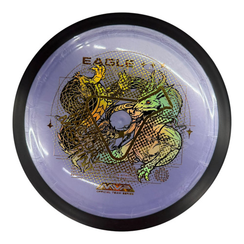 Vist Large View of Product Image Which is Used MVP LAB SECOND DIMENSION Disc Golf Driver Purple 172g