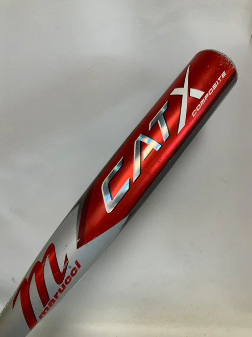 Vist Large View of Product Image Which is Used Marucci CAT X COMPOSITE MSBCCPX5 BB/SB USSSA 2 3/4 Bat 33"