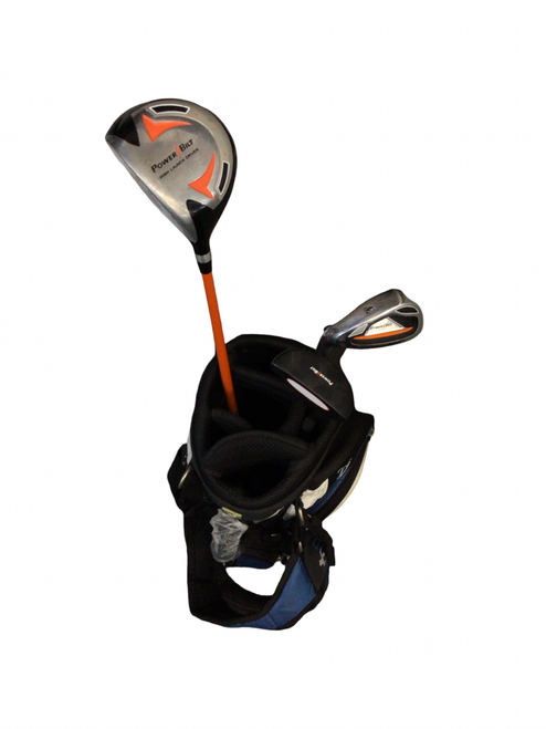 Vist Large View of Product Image Which is Used Powerbilt ORANGE Jr Package Set LH Orange 4 Piece