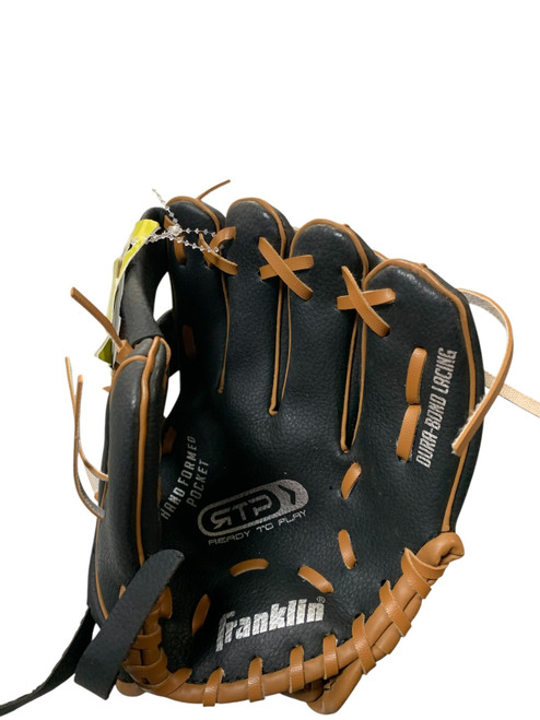 Vist Large View of Product Image Which is Used Franklin RTP BB/SB Glove RH Throw Brown 8"