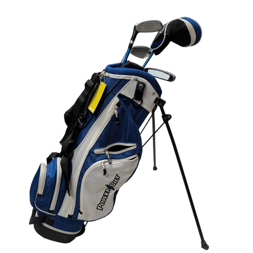 Vist Large View of Product Image Which is Used Powerbilt LIL SLUGGER Jr Package Set Right Hand Royal Blue 5 Piece