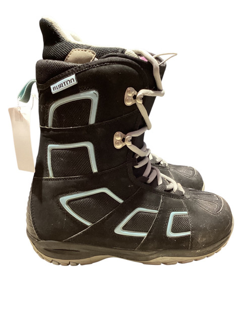 Vist Large View of Product Image Which is Used Burton FREESTYLE Womens Snowboard Boots Black Senior 8