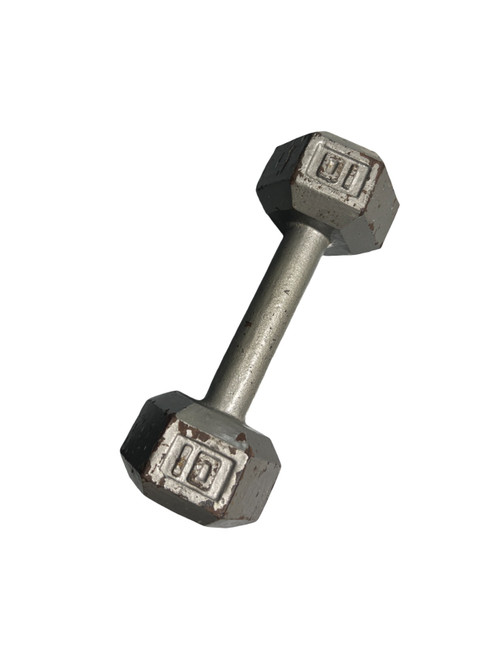Vist Large View of Product Image Which is Used Hex Dumbbell (Each) 10 lb