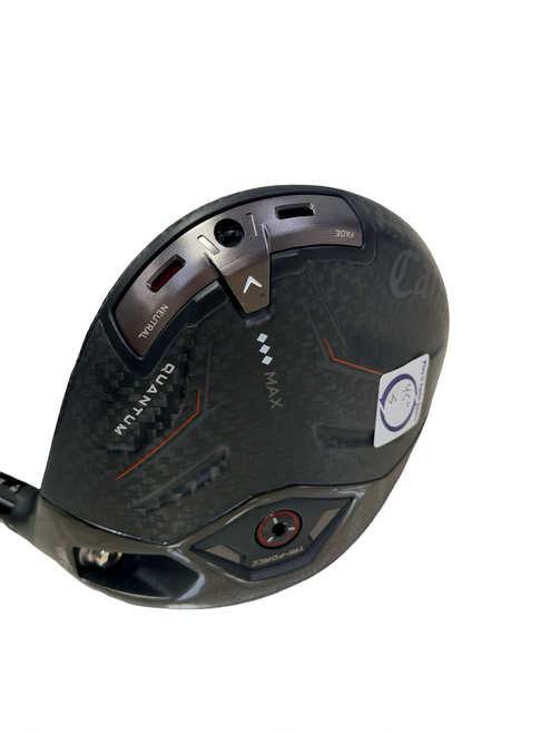 Vist Large View of Product Image Which is Used Callaway QUANTUM TRIPLE DIAMOND MAX Mens Golf Driver RH 9.0 Degree 45" w/ Fujikura Ventus 8-S Shaft - Like New