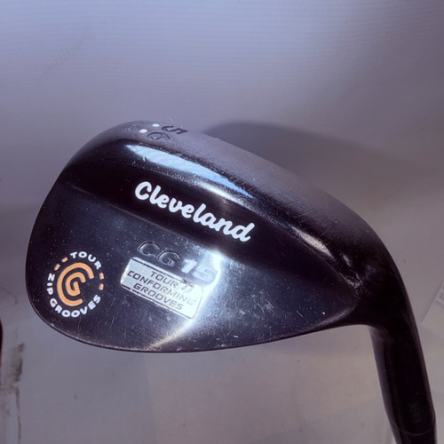 Vist Large View of Product Image Which is Used Cleveland CG15 Golf Wedge Mens RH 56 Degree