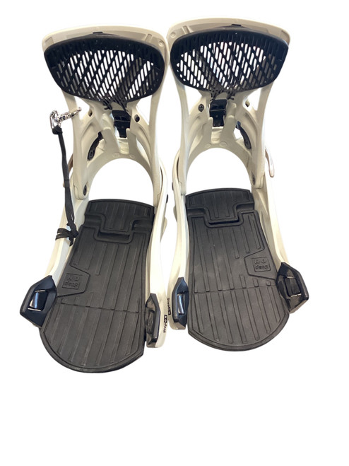 Vist Large View of Product Image Which is Used Burton GENESIS STEP ON Mens Binding Only White LG