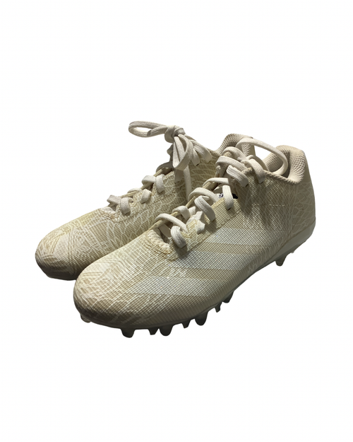 Vist Large View of Product Image Which is Used Adidas Jr FB Cleats White Junior 01