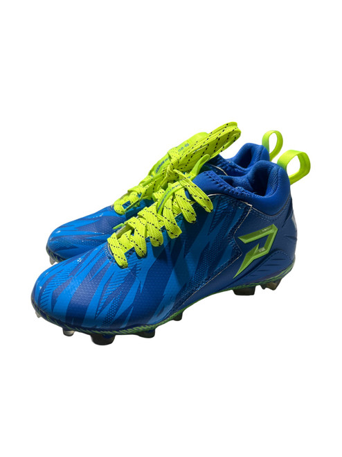 Vist Large View of Product Image Which is Used Jr FB Cleats Royal Blue Junior 02