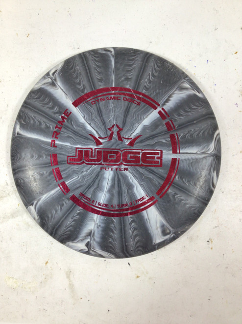 Vist Large View of Product Image Which is Used Dynamic Discs PRIME JUDGE Disc Golf Putter Grey 174g