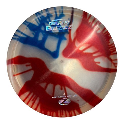 Vist Large View of Product Image Which is Used Discraft FLY DYE Z BUZZZ Disc Golf Mid Range None 179g