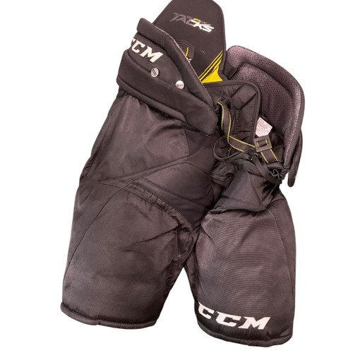 Vist Large View of Product Image Which is Used CCM SUPER TACKS JR XL Junior Pant Black XL