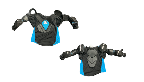 Vist Large View of Product Image Which is Used Bauer PRODIGY Youth Shoulder Pads MD