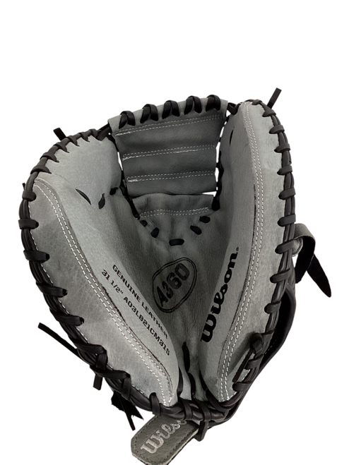 Vist Large View of Product Image Which is Used Wilson AO3LB21CM315 Baseball/Softball Catchers LH Throw Black 31"