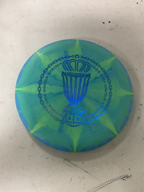 Vist Large View of Product Image Which is Used Dynamic Discs MARSHAL Disc Golf Putter Green