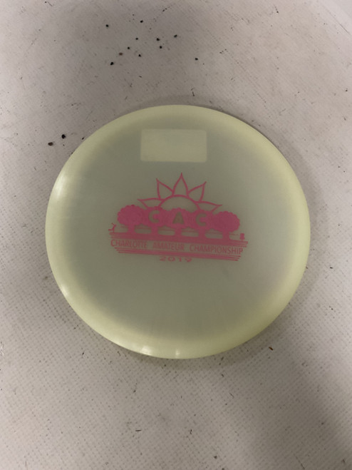 Vist Large View of Product Image Which is Used MYSTERY MIDRANGE Disc Golf Mid Range White