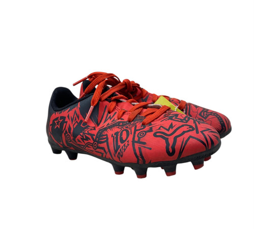 Vist Large View of Product Image Which is Used Puma Soccer Cleats Red Youth 10.0