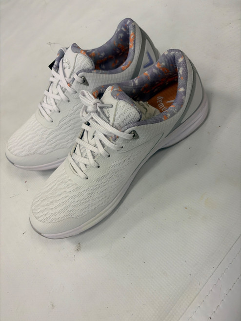 Vist Large View of Product Image Which is Used Callaway Womens Golf Shoes White Senior 10
