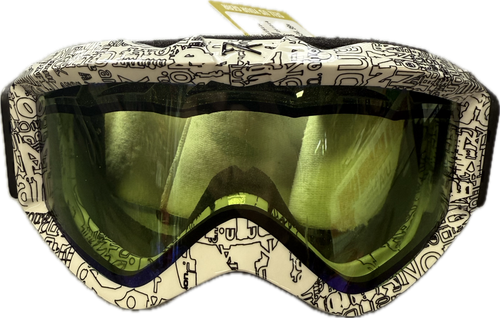 Vist Large View of Product Image Which is Used Snow Goggles Adult White