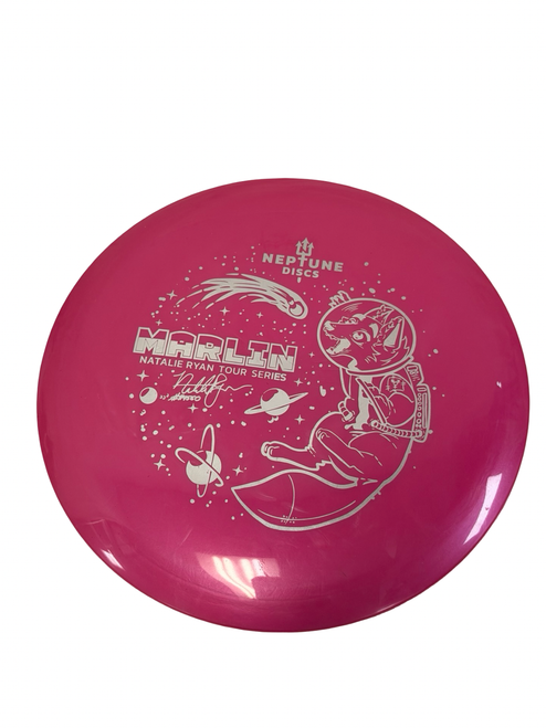 Vist Large View of Product Image Which is Used NEPTUNE Discs MARLIN Natalie Ryan Tour Series Golf Disc Driver 174g