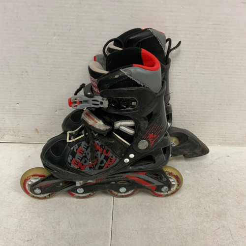Vist Large View of Product Image Which is Used Bladerunner PHASER Junior Roller Quad Skates Black Adjustable