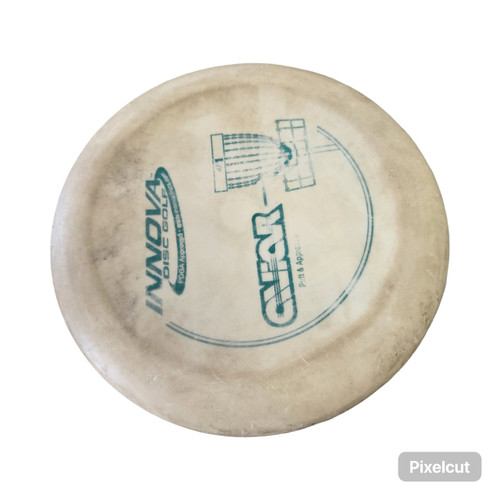 Vist Large View of Product Image Which is Used Innova AVIAR PUTTER Disc Golf Putter White