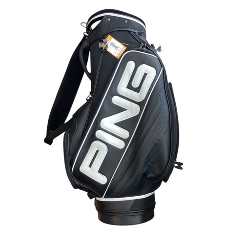 Vist Large View of Product Image Which is NEW Ping DLX Mens Cart Bag Black