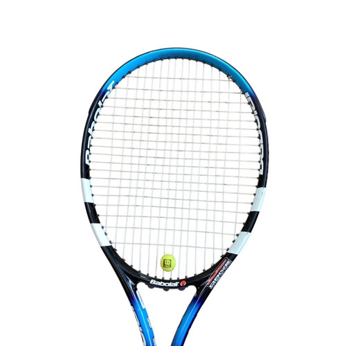 Vist Large View of Product Image Which is Used Head LIQUID METAL Adult Tennis Racquet Black Unknown