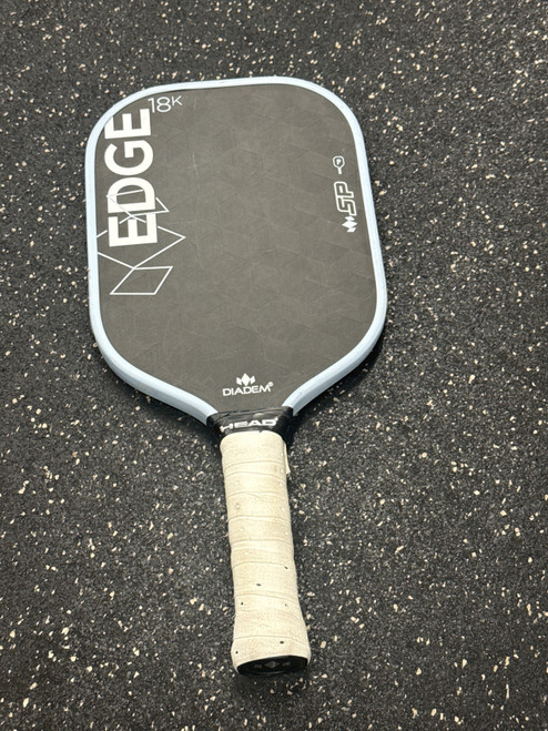Vist Large View of Product Image Which is Used Diadem EDGE 18K SPEED PRO Pickleball Racquet Black