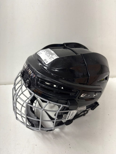 Vist Large View of Product Image Which is Used Bauer RE-AKT 100 YTH Helmet Cage Combo Black XS