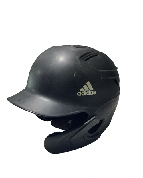 Vist Large View of Product Image Which is Used Adidas 6 1/2-7 1/8 Batting Helmet No Mask Black MD