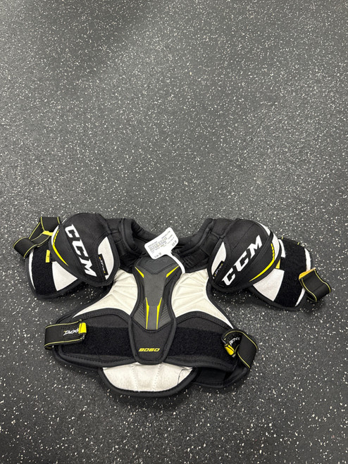 Vist Large View of Product Image Which is Used CCM TACKS 9060 SP Junior Shoulder Pads SM
