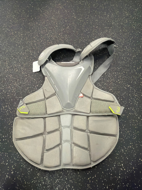 Vist Large View of Product Image Which is Used Maverik MX EKG NOCSAE LAX Goalie Chest M Grey L/XL