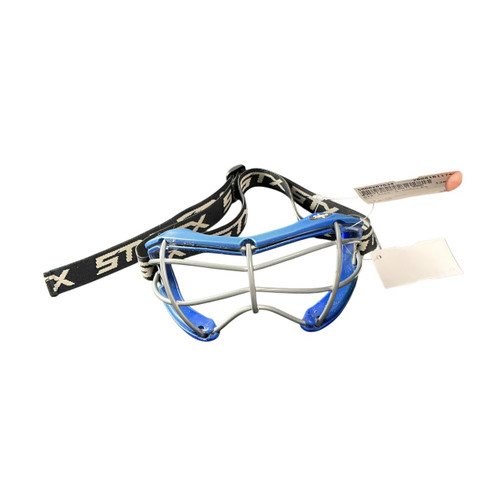 Vist Large View of Product Image Which is Used STX 2SEE S Lacrosse Facial Protect Navy Blue Senior