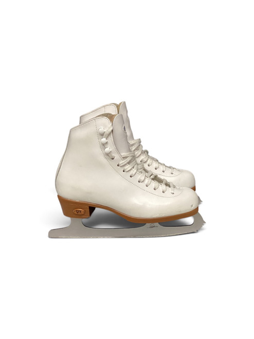 Vist Large View of Product Image Which is Used Riedell 98726 Girls Figure Skate White Junior 03