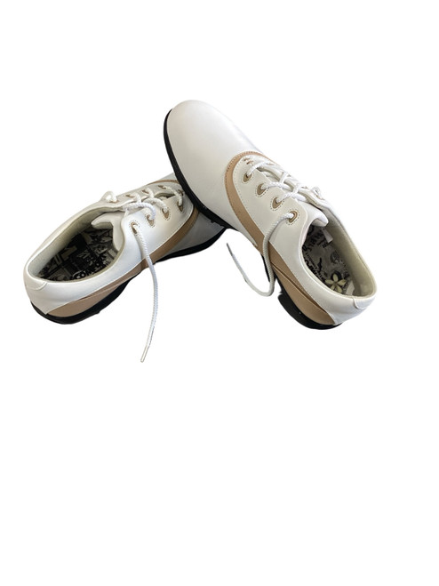 Vist Large View of Product Image Which is Used Foot Joy Womens Golf Shoes White Senior 7.5