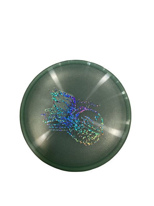 Vist Large View of Product Image Which is Used Discraft COMET Disc Golf Mid Range Green 177g