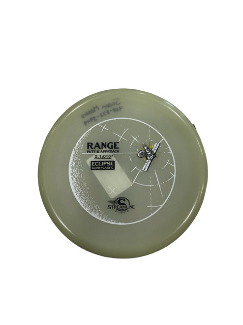 Vist Large View of Product Image Which is Used Streamline RANGE Disc Golf Putter Green 174g