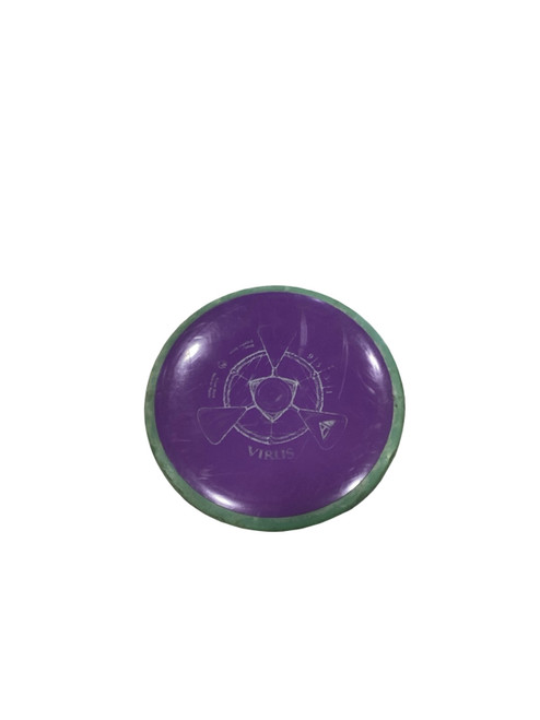 Vist Large View of Product Image Which is Used Axiom VIRUS Disc Golf Driver Purple 175g