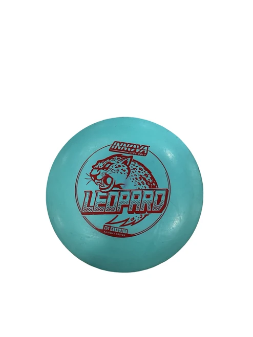 Vist Large View of Product Image Which is Used Innova LEAPORD Disc Golf Driver Turquoise 174g