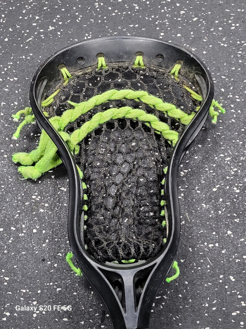 Vist Large View of Product Image Which is Used String King MARK 1 Mens Lacrosse Head Black